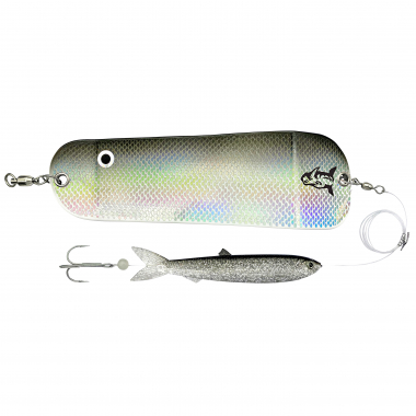 Rhino Blinker Flasher mit Soft Finny (Black Devil)