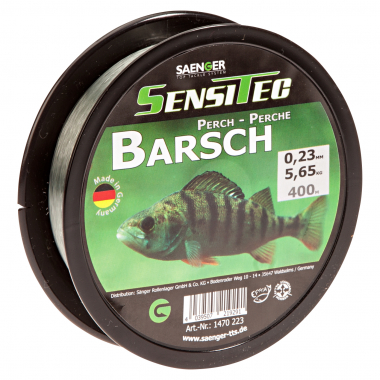 Sänger Zielfischschnur SensiTec Barsch (steingrau, 400 m)