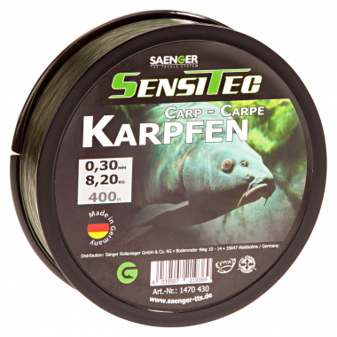Sänger Zielfischschnur SensiTec Karpfen (olivgrün, 400 m)