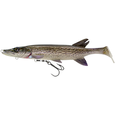 Savage Gear 3D Pike Shad (White Pike)