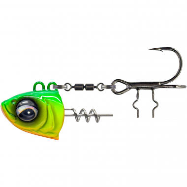 Savage Gear Monster Vertical Heads (Chartreuse)