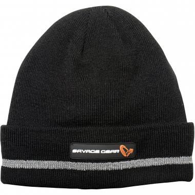 Savage Gear Reflex Beanie Unisex (Black/Reflex)