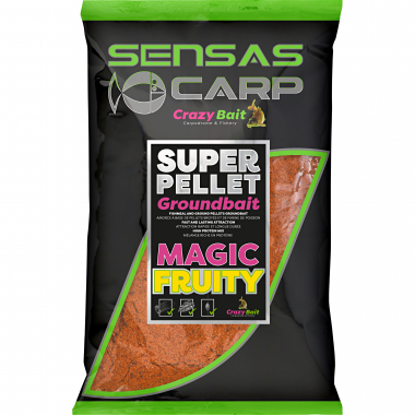 Sensas Groundbait Super Pellet (Magic Fruity)