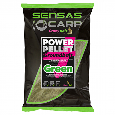 Sensas Grundfutter Big Bait (UK power pellet plus green)