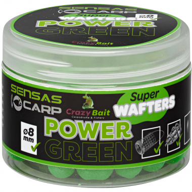 Sensas Hakenköder Super Wafters (Power Green)