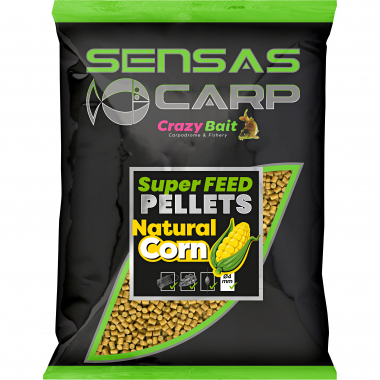 Sensas Super Feed Pellets (Natural Corn)