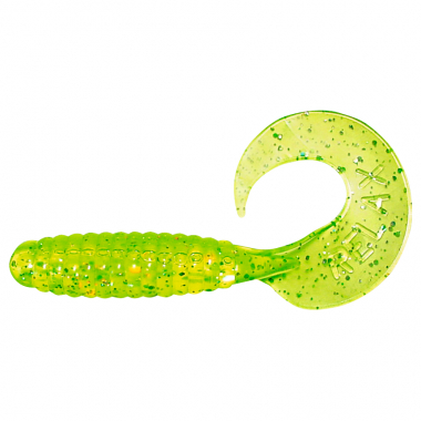 ShadXperts Twister 2" (Chartreuse/Glitter)