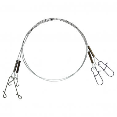 Shirasu Fluorocarbon Rig mit Snap und No Knot