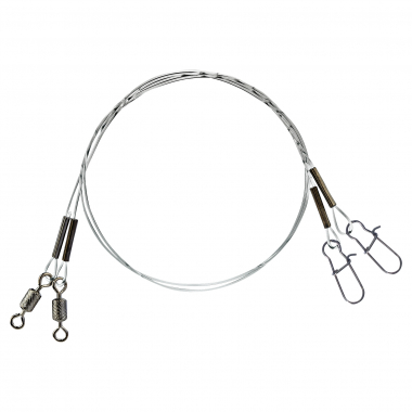 Shirasu Fluorocarbon Rig mit Snap und Tonne