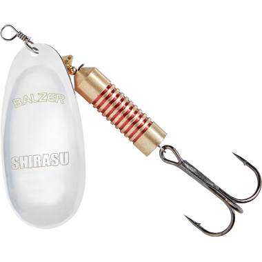 Shirasu Hecht Spinner (Silber)