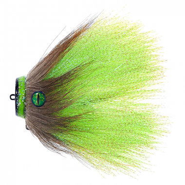 Shirasu Magic Fibre Lure (Green Pumpkin)