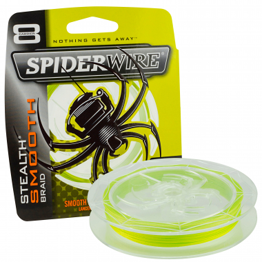 Spiderwire Spiderwire Angelschnur Stealth Smooth 8 (gelb, 150 m)