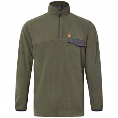 Spika Herren Basecamp Fleece Jumper (Olive)