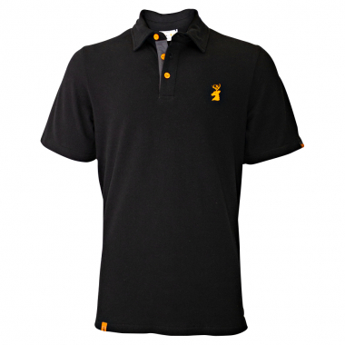 Spika Herren GO Casual Polo Shirt (Black)