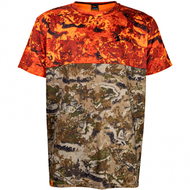 Spika Herren Trail T-Shirt (Biarri Blaze Camo)