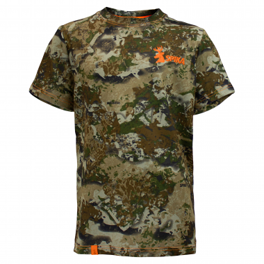 Spika Kinder Trail T-Shirt (Biarri Camo)