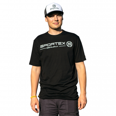 Sportex T-Shirt Herren (Black)
