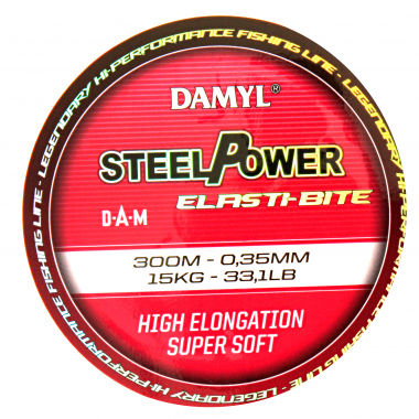 Steelpower DAM Steelpower Elasti-Bite Mono Angelschnur