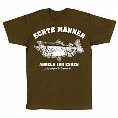 Unisex Männer T-Shirt "Echte Männer"