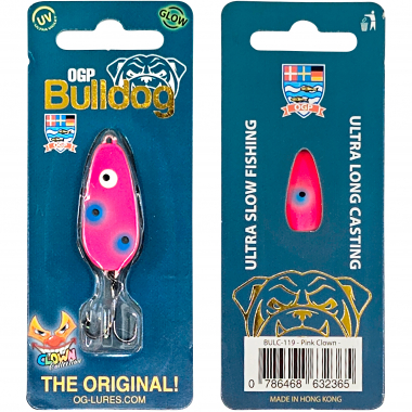 Westin Forellenköder Bulldog Mini (Pink Clown) 