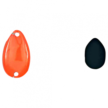 Westin Kunstköder Fidusen (Black/Orange, 2,8 g)