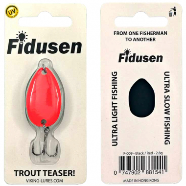 Westin Kunstköder Fidusen (Black/Red, 2,8 g) 