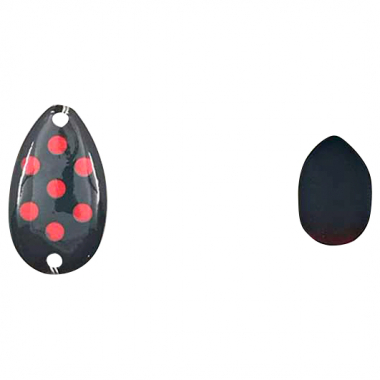 Westin Kunstköder Fidusen (Black/Red, 2,8 g) 