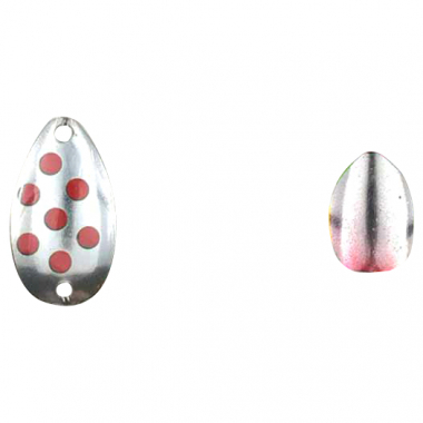 Westin Kunstköder Fidusen (Silver/Red Dots, 2,8 g) 