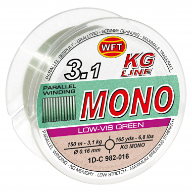 WFT Angelschnur Mono (low vis green)