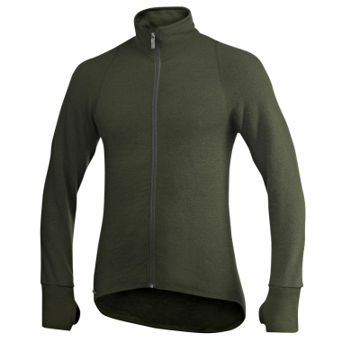 Woolpower Herren Full Zip Jacket 400 Herren (Pine Green)