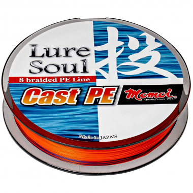 Zeck Momoi Lure Soul PE (Orange, 300 m)