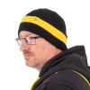 Black Cat Beanie Hat (Black/Yellow) 
