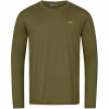Blaser Base 160 Merino Langarm Hemd Herren (Dunkel Oliv) olive