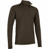 Deerhunter Heat Game Unterhemd mit ½-Reißverschluss Unisex (Wood) 