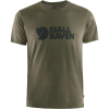 Fjällräven Övik Logo T-Shirt M Herren (Dark Olive) 