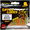 FTM Lifter Lures Larvy, Hot Orange/Apple Green 