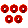 FTM Omura Tungsten Perlen (geschlitzt, rot)