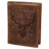 Green Burry Vintage Animal Collection "Royal Stag" Leder (Braun) 