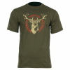 Hart Ground Deer T-Shirt Herren (Olive) 
