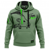 Hotspot Herren Fishing Mania Carpfishing Hoodie (Green) 