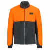 Il Lago Faserpelzjacke Forst Active Herren (Orange/Grau) 