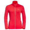Jack Wolfskin Damen Peak Grid Fleece W Damen (Tulip Red) 