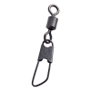 Kogha Carp Wirbel Matt Black Swivel mit Safety Snap 