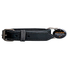 Lederhalsband Schwarz 2,5 x 40,0