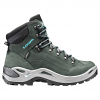 Lowa Lowa Renegade GTX Mid Ws Damenschuh - anthrazit/türkis 