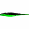 Magic Trout Softbait T-Worm I-Tail (Neon Grün/Schwarz)