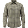 OS Trachten Damen Bluse (oliv/braun) 