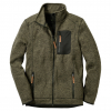 OS Trachten Nucku Strickfleecejacke Herren (Oliv) 