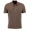 OS Trachten Polo Shirt (braun) 