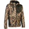 Percussion Hoodie mit Zipper Herren (Ghostcamo Forest Evo) 